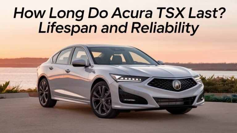 How Long Do Acura Tsx Last