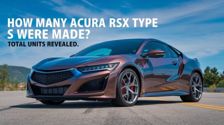 How Many Acura Rsx Type S Were Made