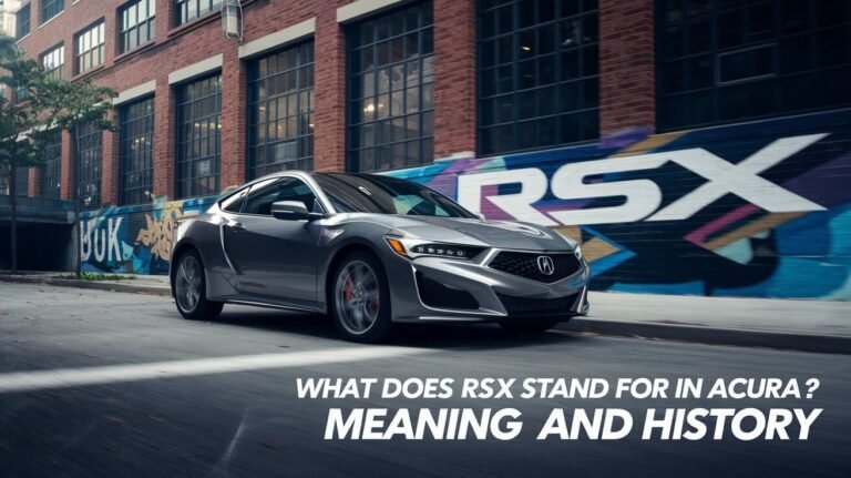 What Does Rsx Stand For Acura