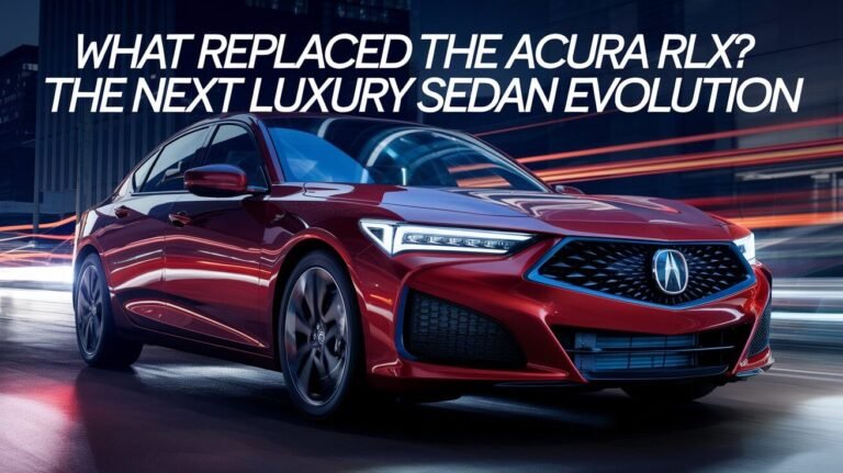 What Replaced The Acura Rlx