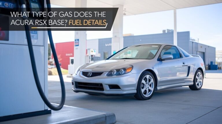 What Type Of Gas Does The Acura Rsx Base