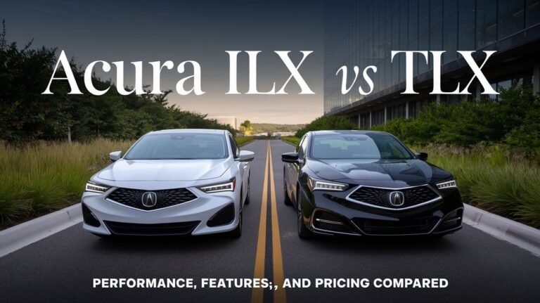 Acura Ilx Vs Tlx