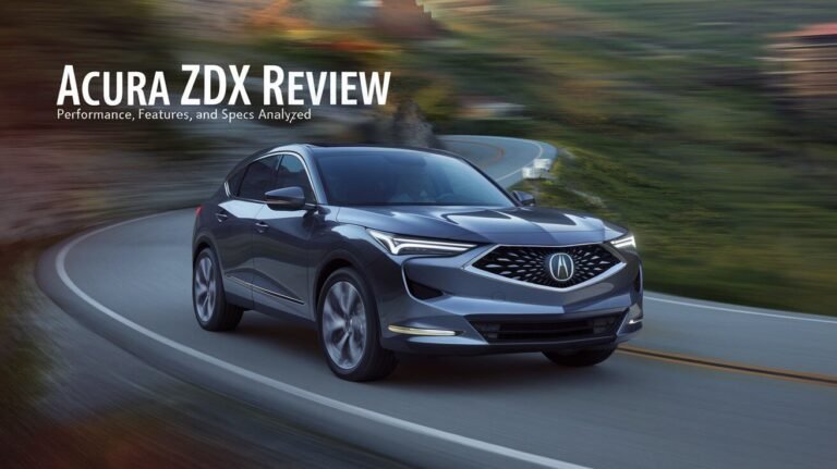 Acura Zdx Review