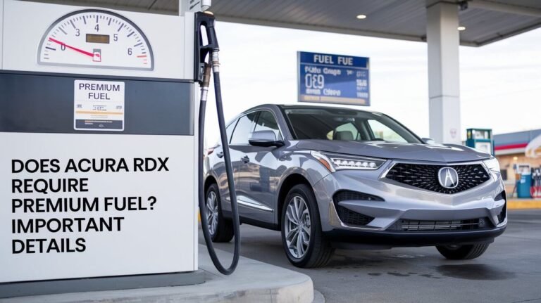 Does Acura Rdx Require Premium Fuel