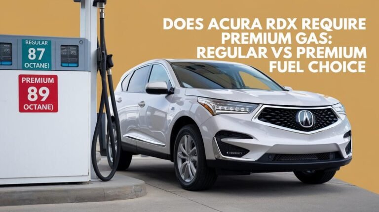 Does Acura Rdx Require Premium Gas