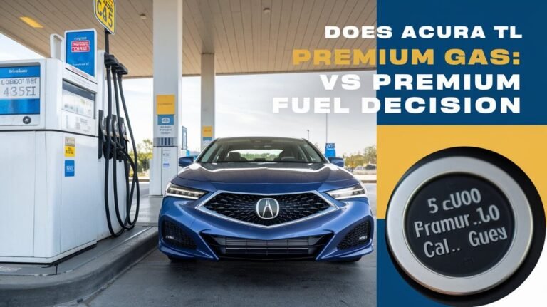 Does Acura Tl Need Premium Gas