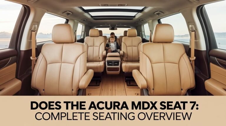 Does The Acura Mdx Seat 7