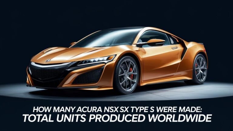 How Many Acura Nsx Type S Were Made