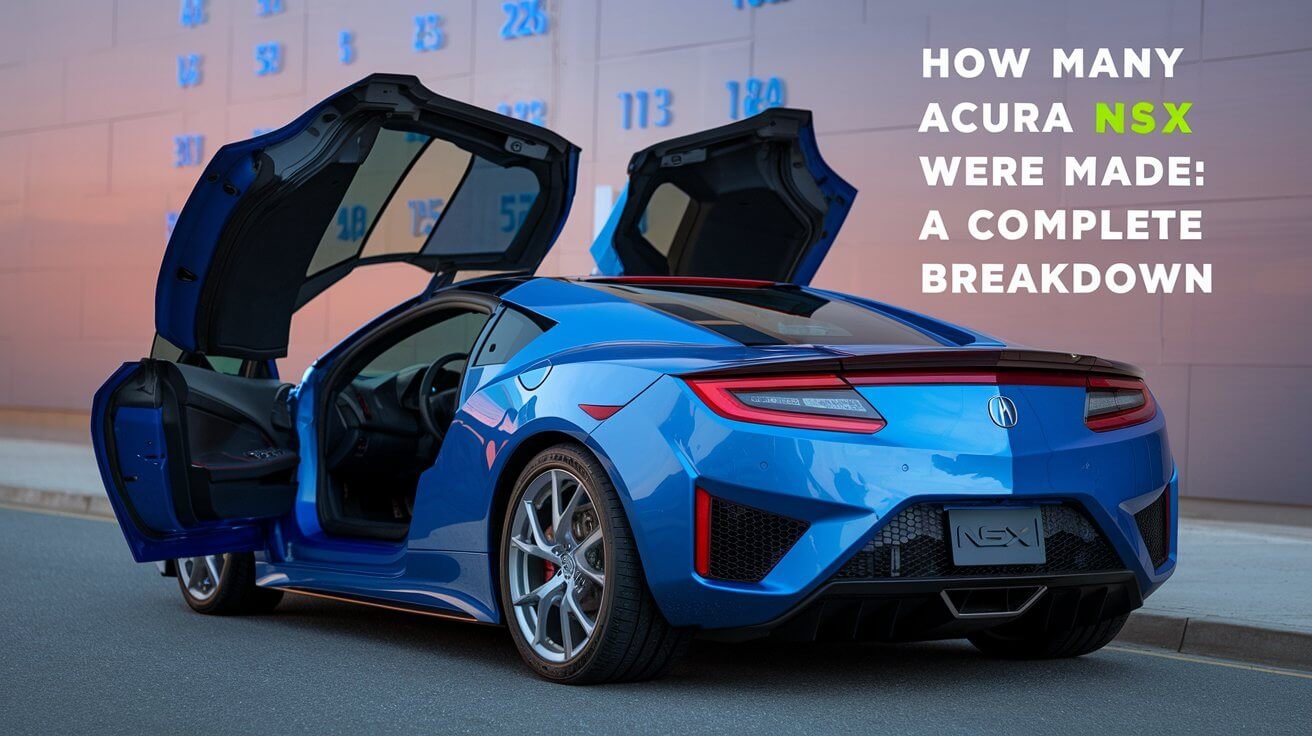 How Many Acura Nsx Were Made