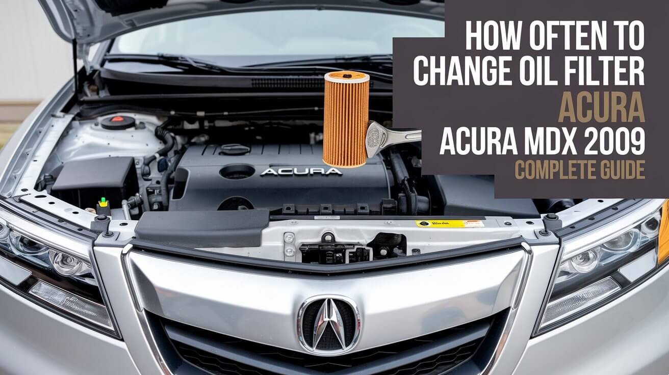 How Often Cdhsange Oil Filter Acura Mdx 2009