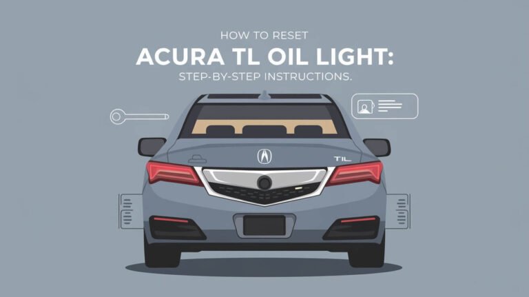 How To Reset Acura Tl Oil Light