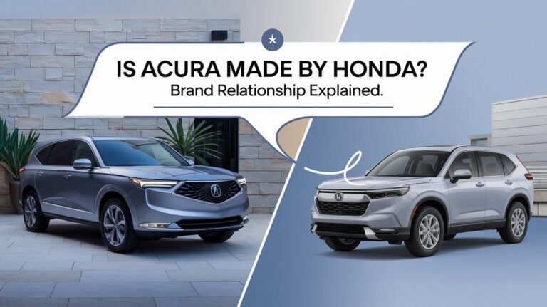 Is Acura Made By Honda