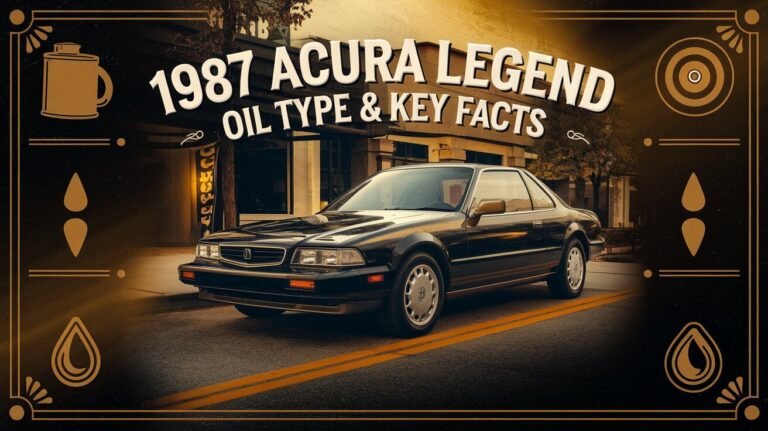 What Gold Does A 1987 Acura Legend Use