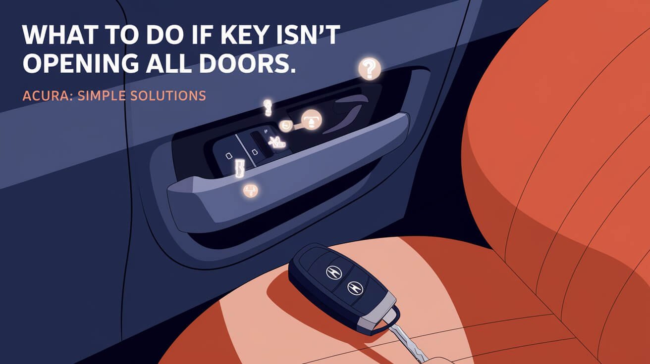 What To Do If Key Isnt Opening All Doors Acura