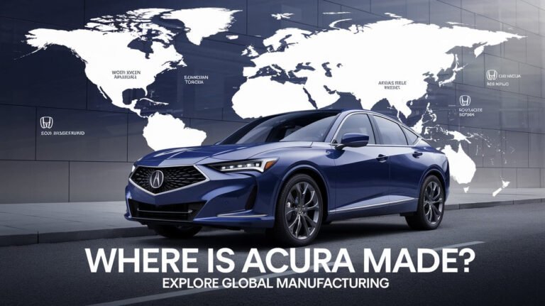 Where Is Acura Made