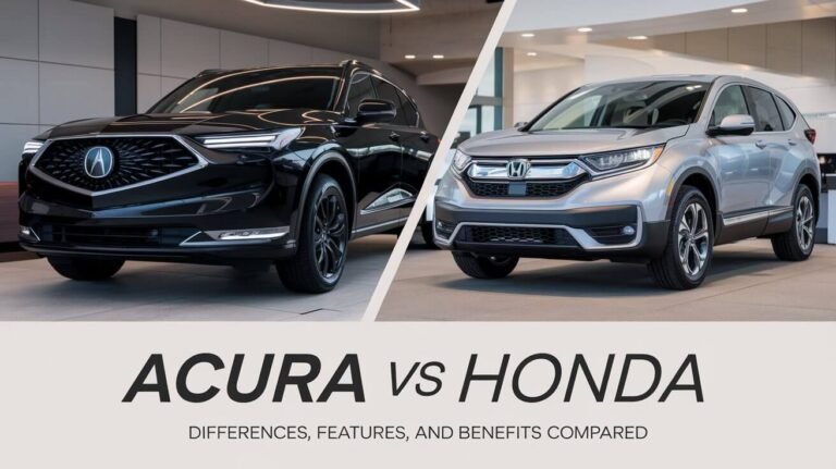 Acura Vs Honda